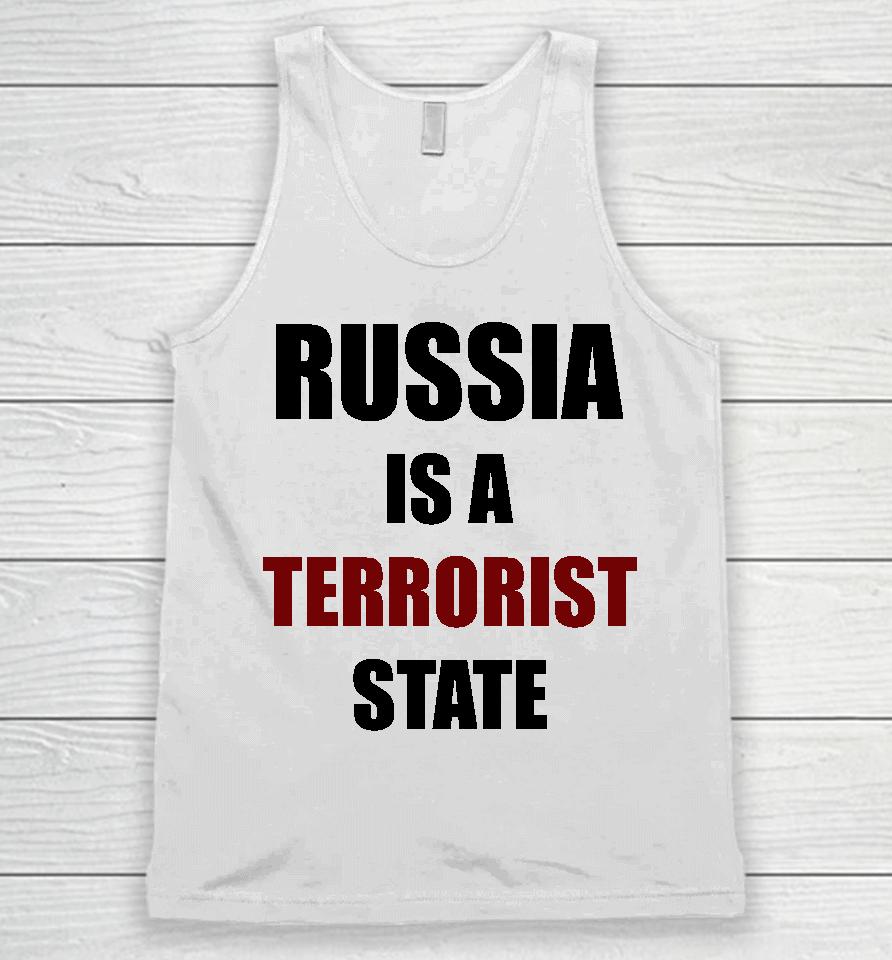 Russia Is A Terrorist State Unisex Tank Top