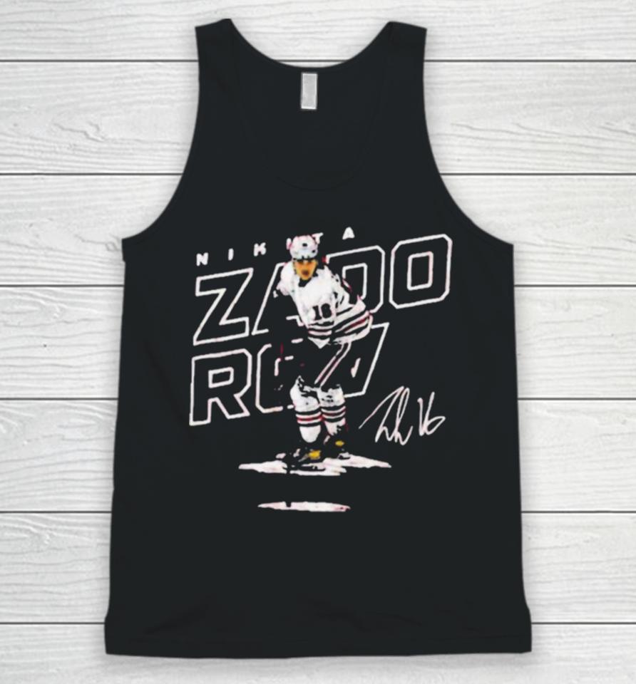 Russian Professional Ice Hockey Defenceman For The Vancouver Canucks Signature Nikita Zadorov Unisex Tank Top
