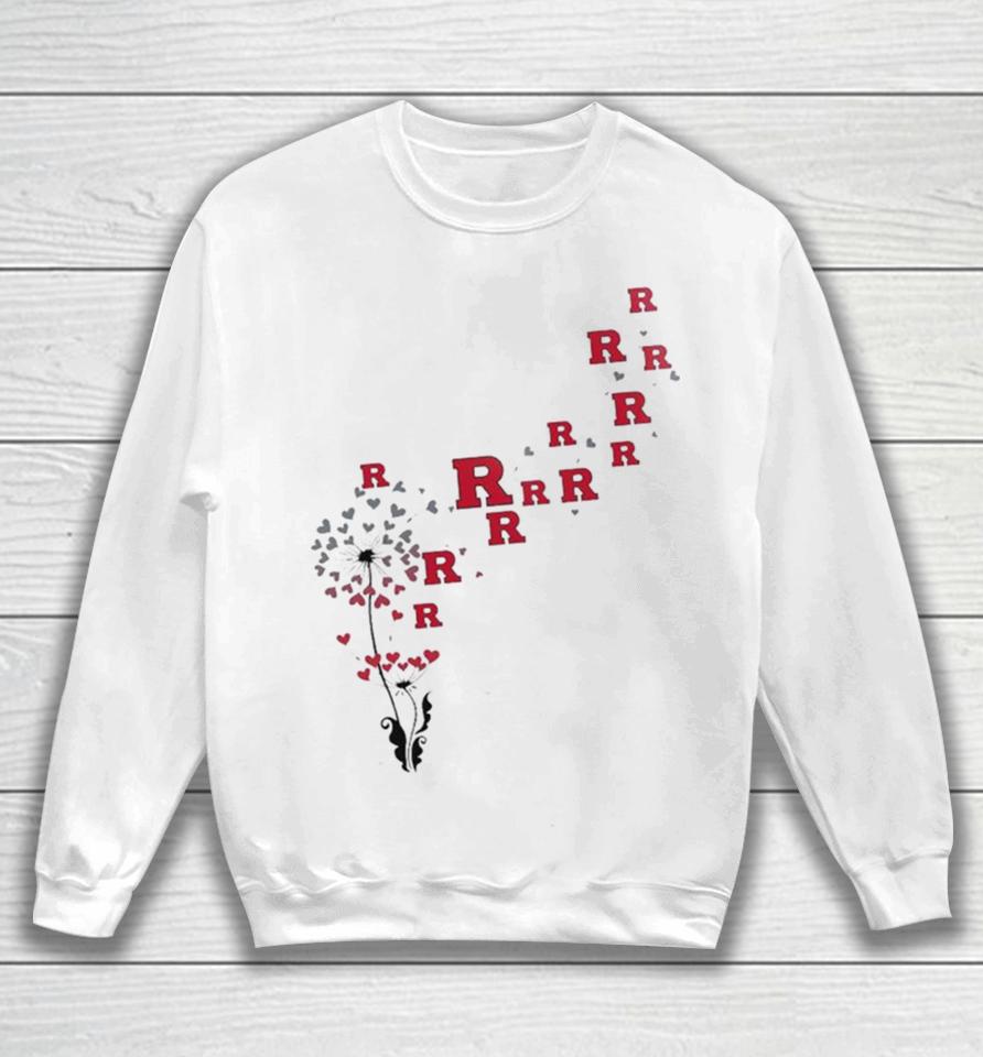 Rutgers Scarlet Knights Dandelion Flower 2023 Sweatshirt