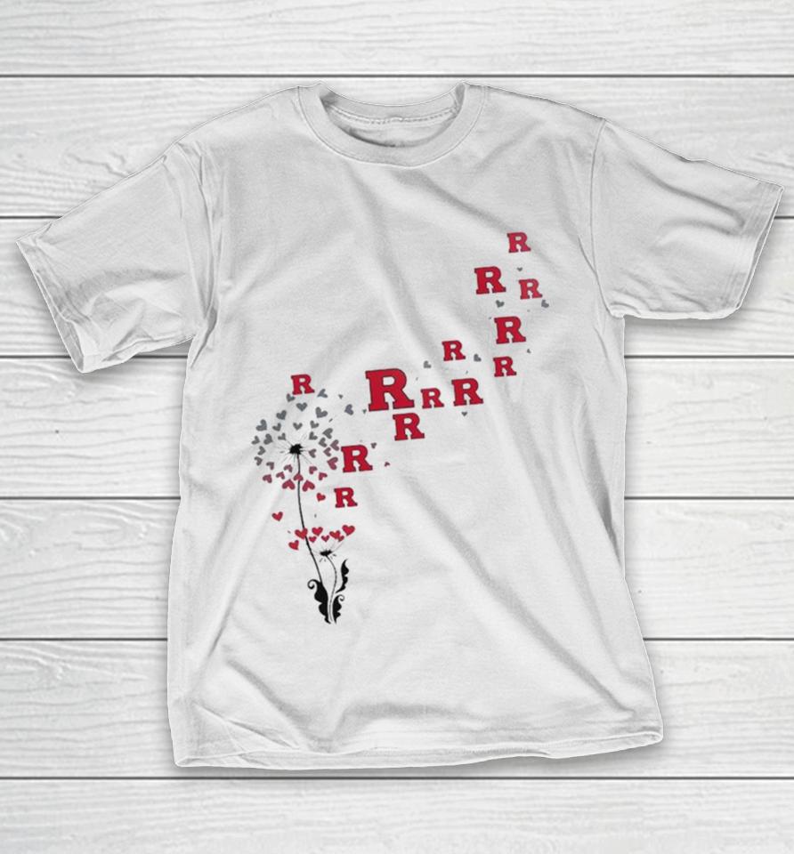 Rutgers Scarlet Knights Dandelion Flower 2023 T-Shirt