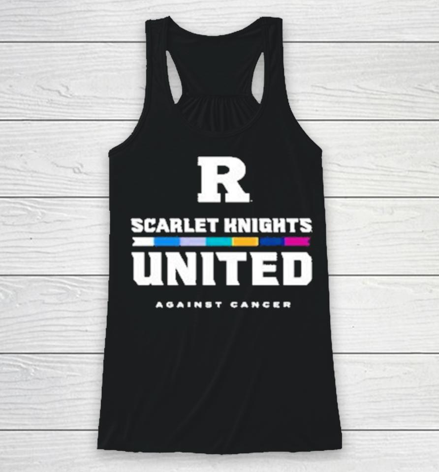 Rutgers University Scarlet Knights United Against Cancer Racerback Tank