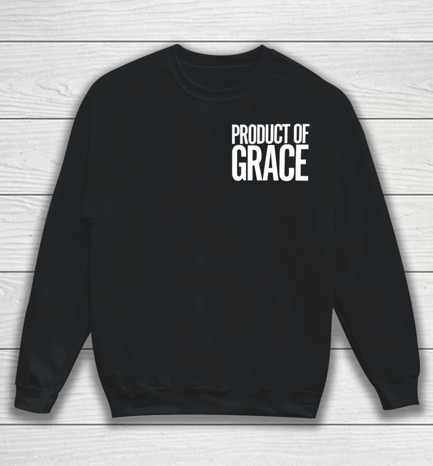 Ryan Clark Wearing Product Of Grace Sweatshirt