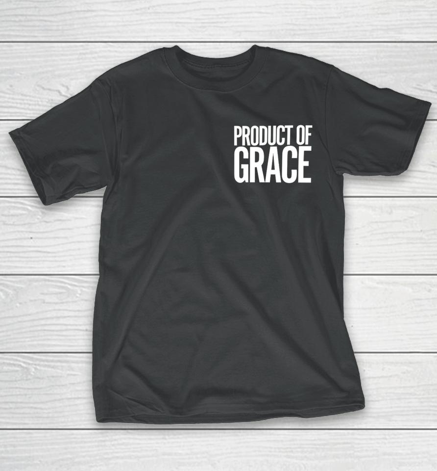 Ryan Clark Wearing Product Of Grace T-Shirt