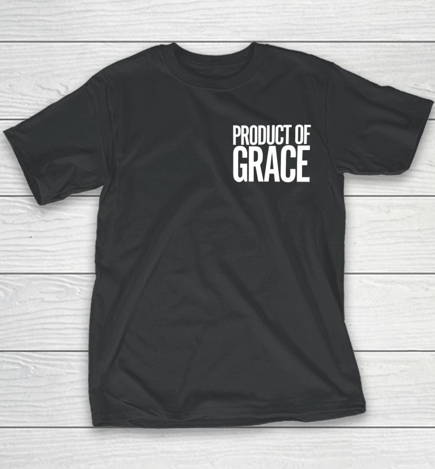 Ryan Clark Wearing Product Of Grace Youth T-Shirt