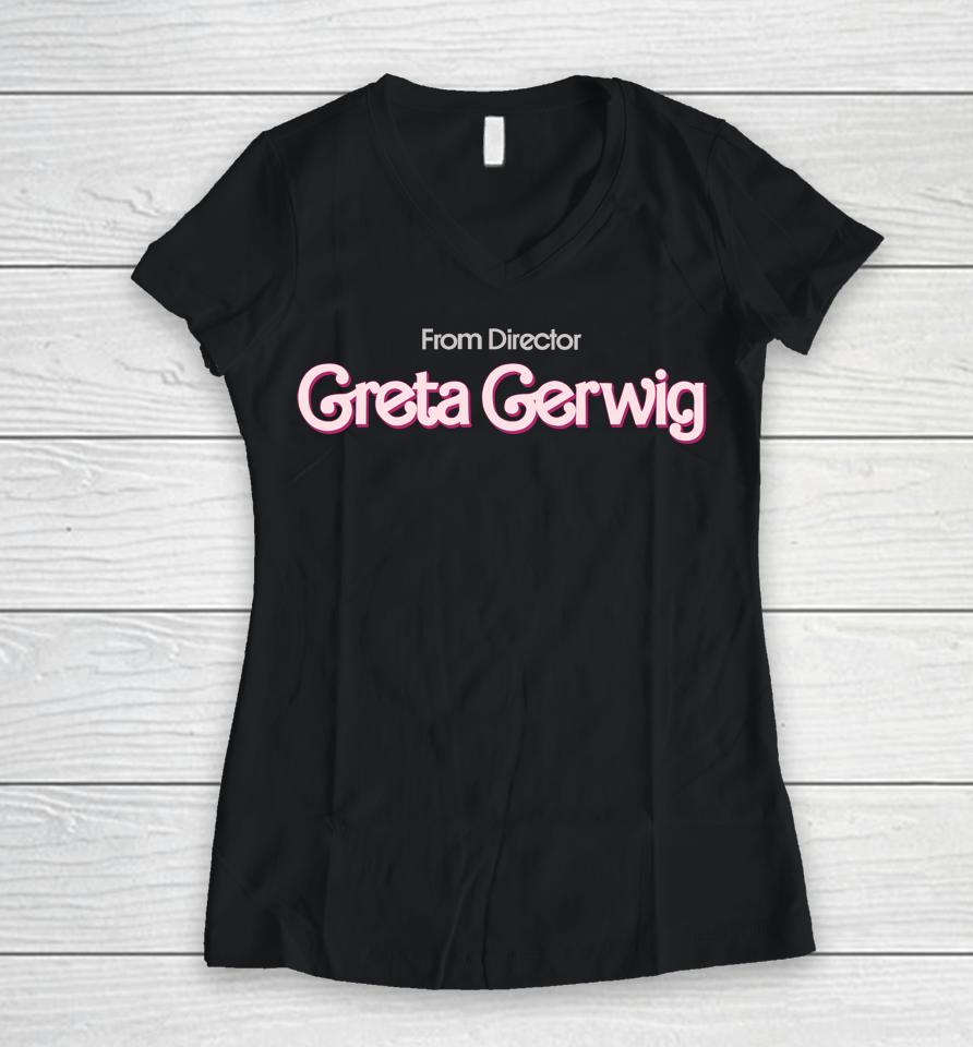 Ryan Gosling From Director Greta Gerwig Women V-Neck T-Shirt