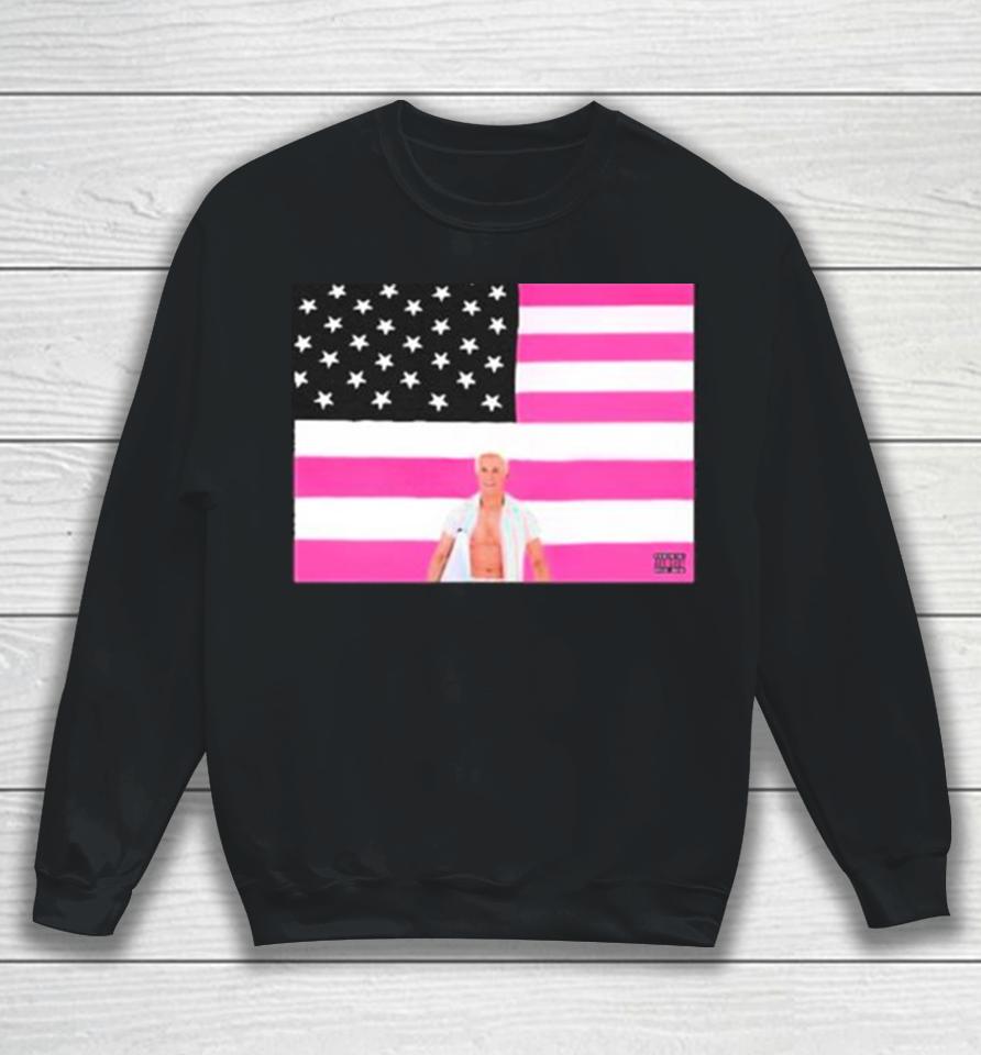 Ryan Gosling Pink Ish Tape Sweatshirt