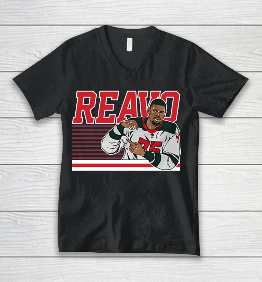 Ryan Reaves Reavo Flex Minnesota Breakingt Unisex V-Neck T-Shirt