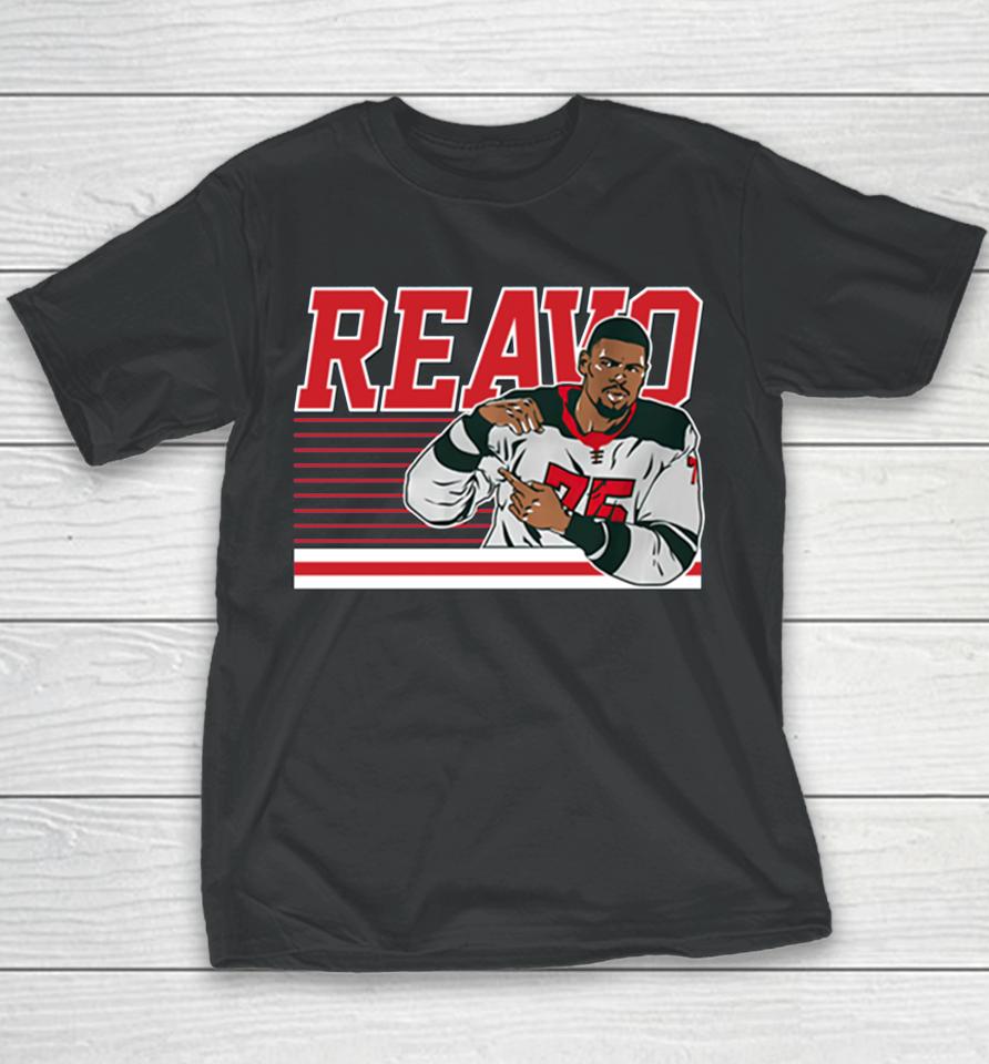Ryan Reaves Reavo Flex Minnesota Breakingt Youth T-Shirt