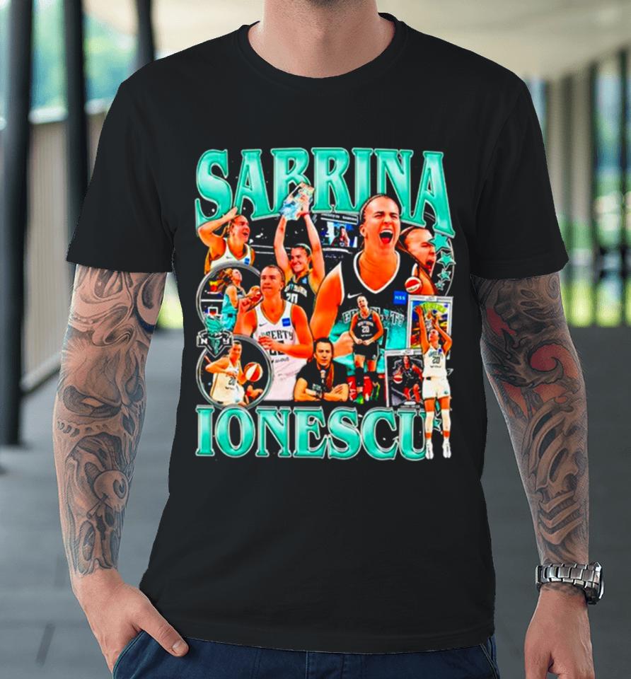 Sabrina Ionescu Wnba New York Liberty Premium T-Shirt