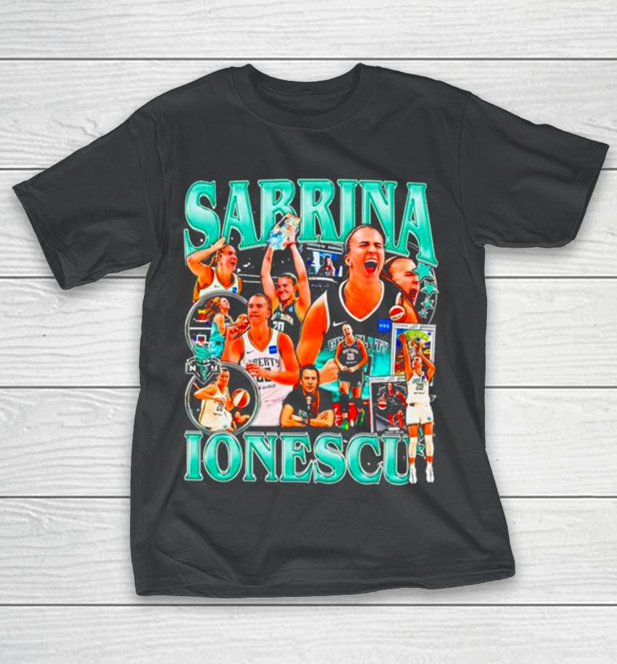 Sabrina Ionescu Wnba New York Liberty T-Shirt