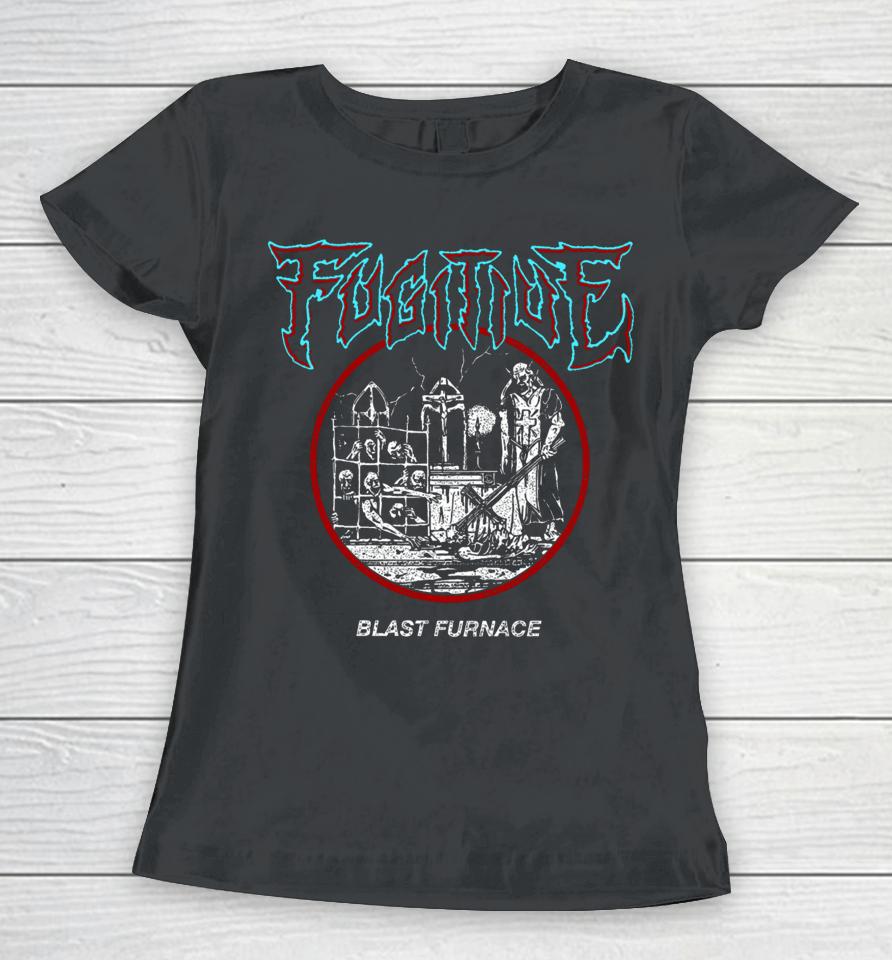 Sacreddeer Fugitive Blast Furnace Women T-Shirt