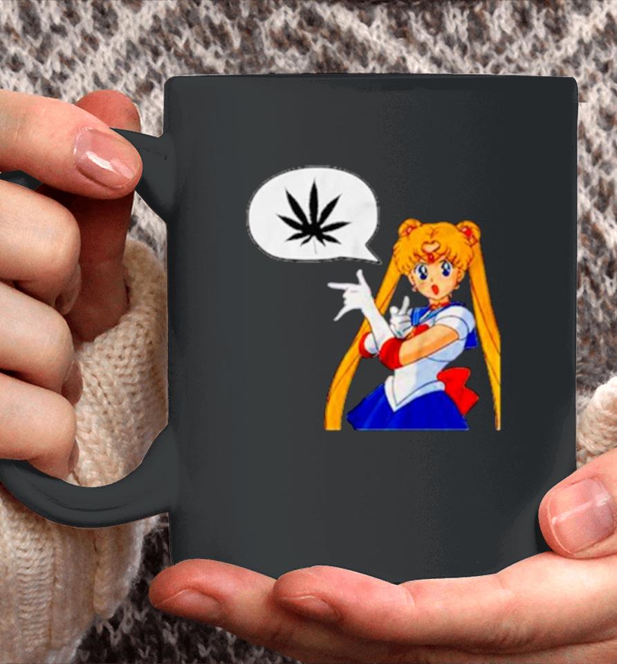 Sailor Moon Marijuana Coffee Mug