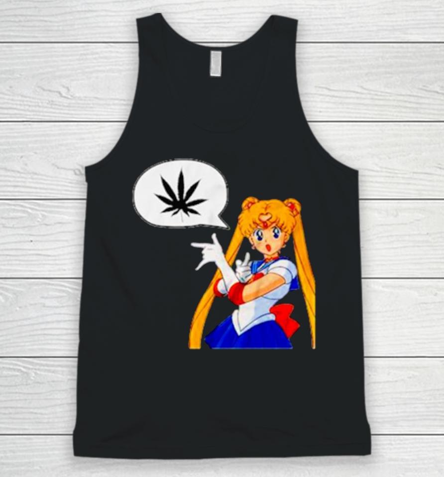 Sailor Moon Marijuana Unisex Tank Top
