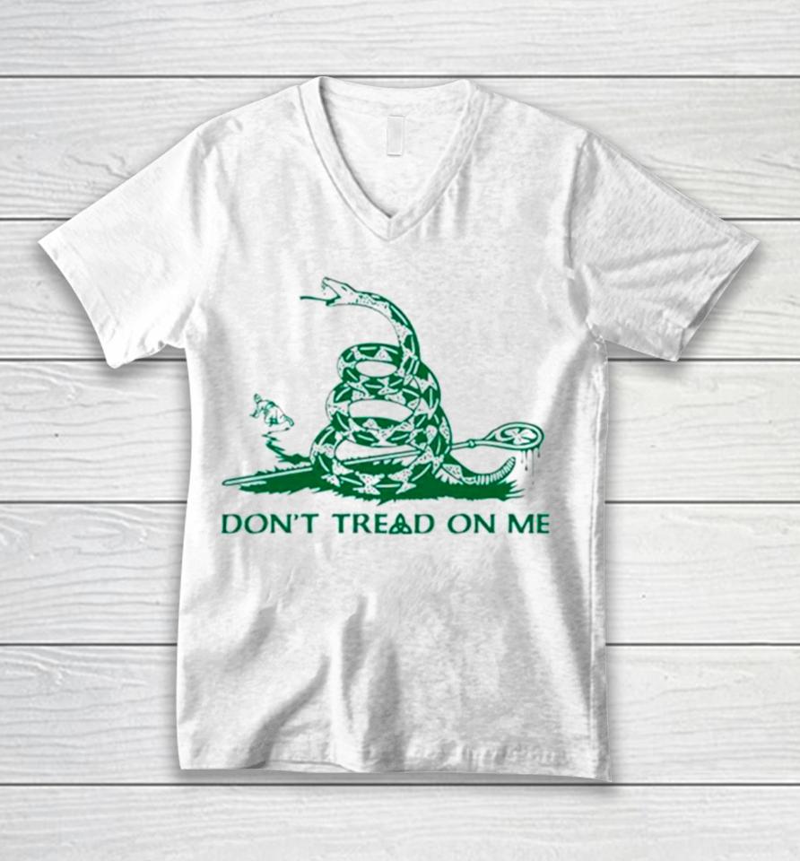 Saint Patrick’s Don’t Tread On Me Unisex V-Neck T-Shirt