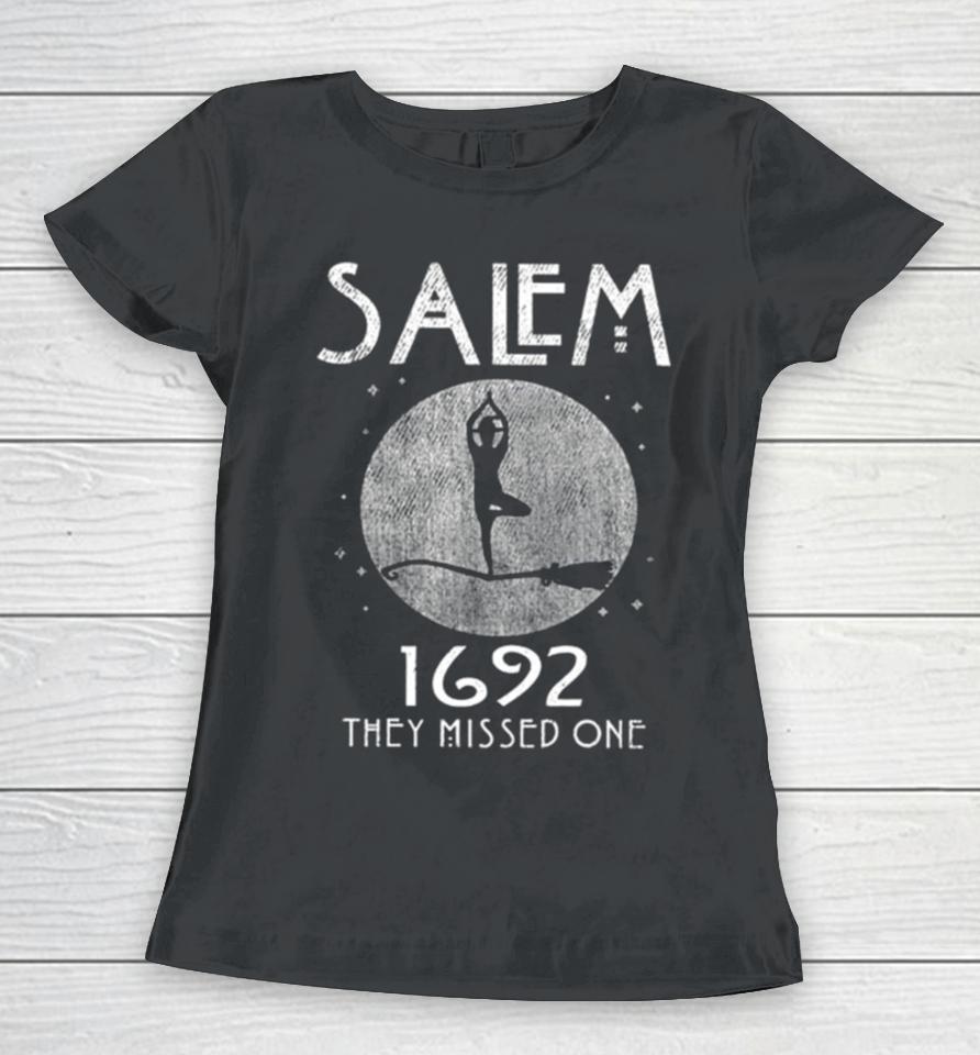 Salem 1692 They Missed One Halloween Women T-Shirt