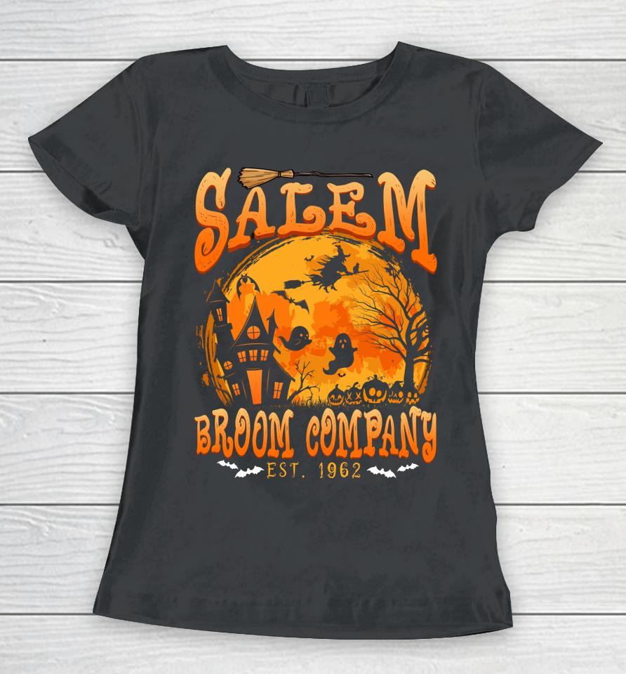 Salem Broom Company Est 1692 Salem They Missed One Witch Women T-Shirt