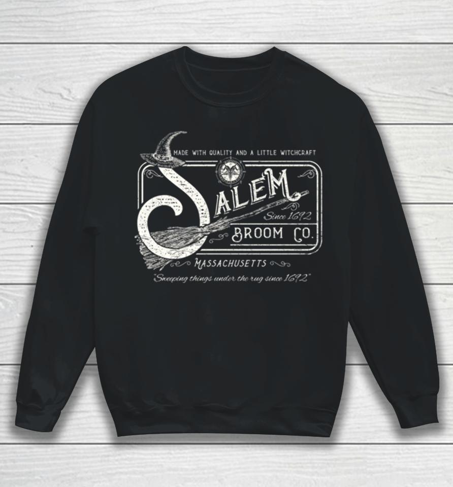 Salem Broom Company Halloween Sweatshirt