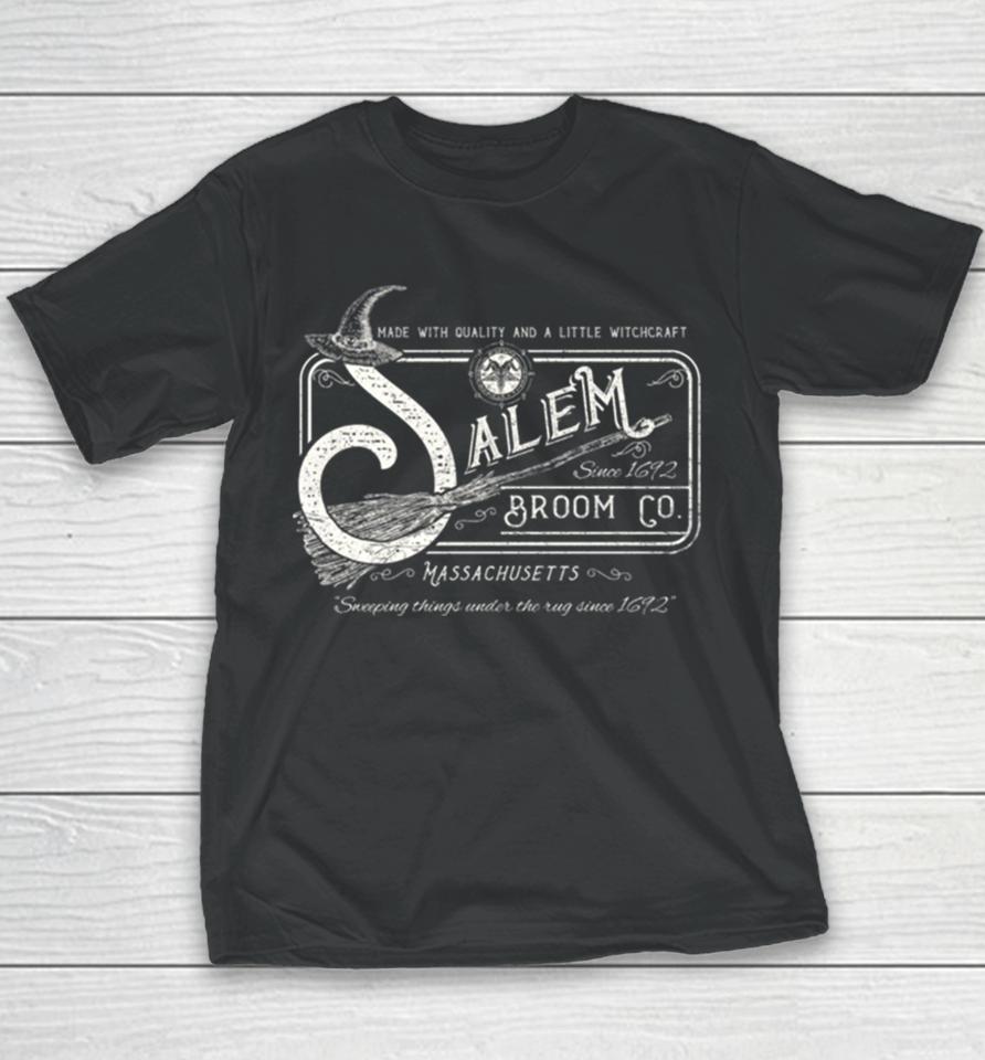 Salem Broom Company Halloween Youth T-Shirt