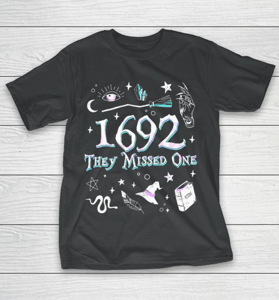 Salem Witch Trials 1692 They Missed One T-Shirt