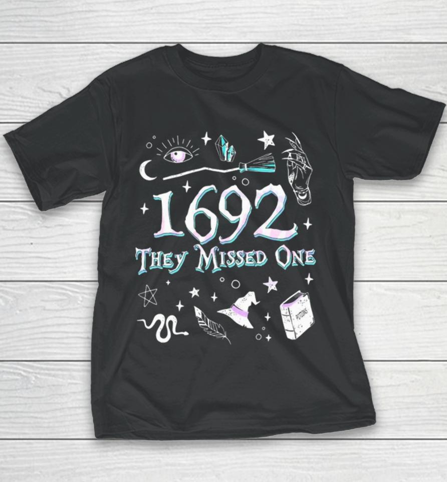 Salem Witch Trials 1692 They Missed One Youth T-Shirt