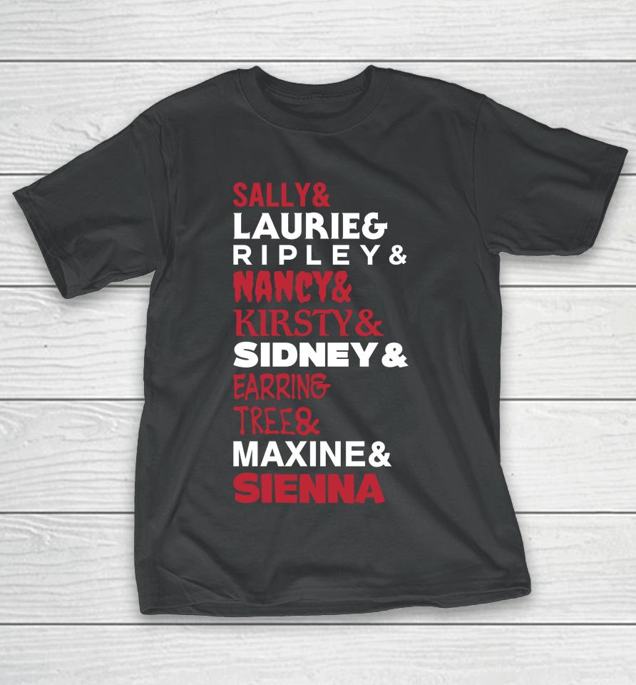 Sally And Laurie And Nancy And Kirsty And Sidney And Ering And Tree And Maxine And Sienna T-Shirt
