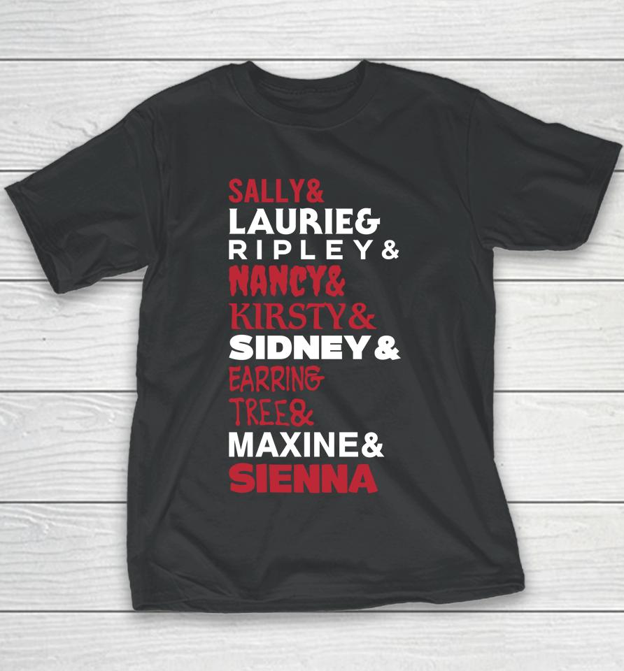 Sally And Laurie And Nancy And Kirsty And Sidney And Ering And Tree And Maxine And Sienna Youth T-Shirt