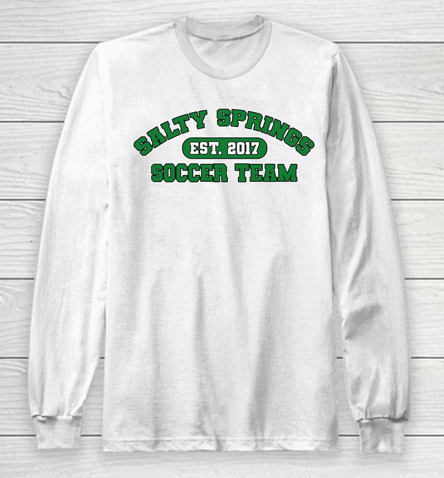 Salty Springs Soccer Team Est 2017 Long Sleeve T-Shirt