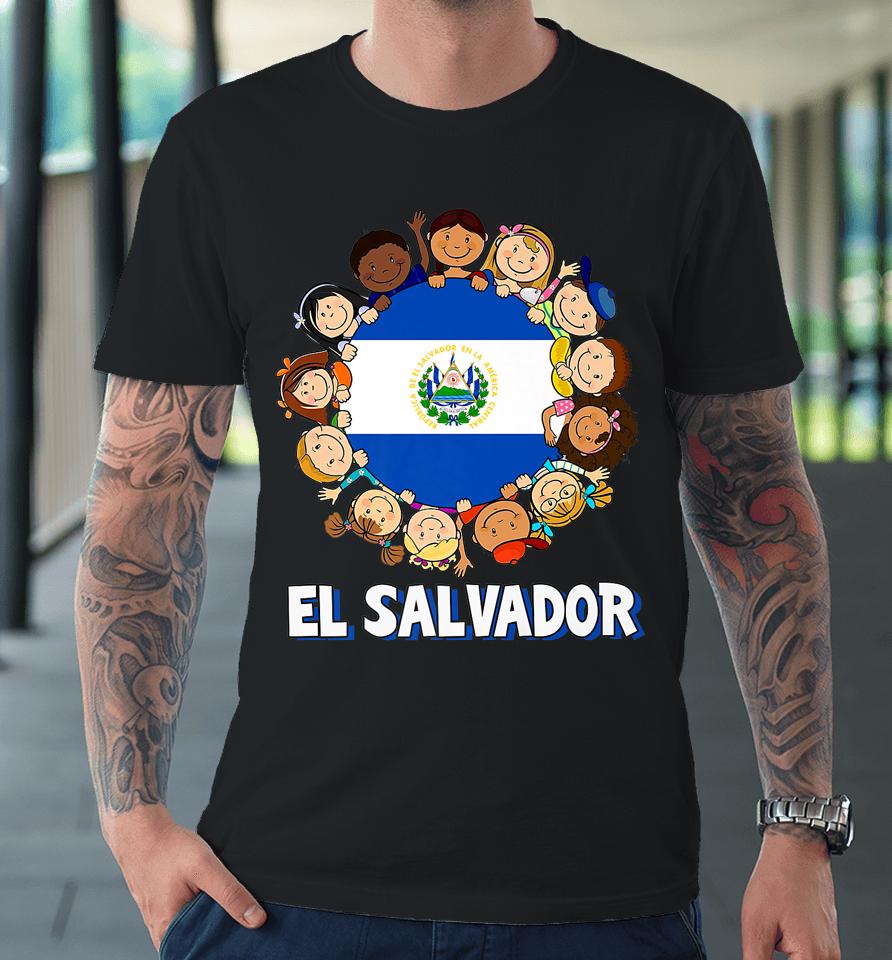 Salvadorian El Salvador Pride Hispanic Heritage Premium T-Shirt