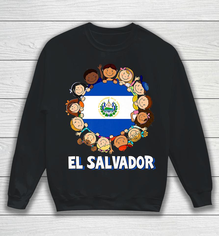 Salvadorian El Salvador Pride Hispanic Heritage Sweatshirt
