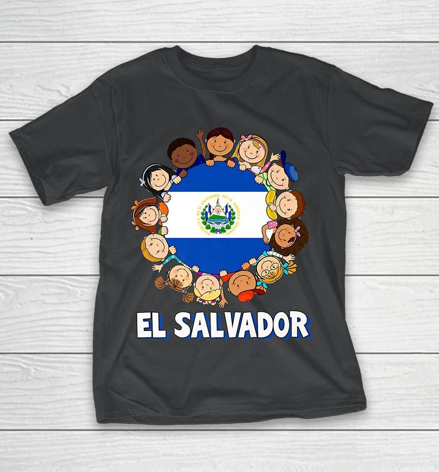 Salvadorian El Salvador Pride Hispanic Heritage T-Shirt