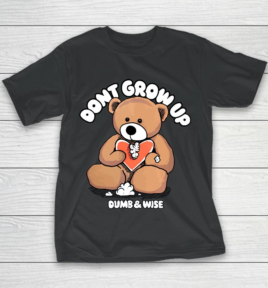 Sam And Colby Don't Grow Up Dumb And Wise Youth T-Shirt