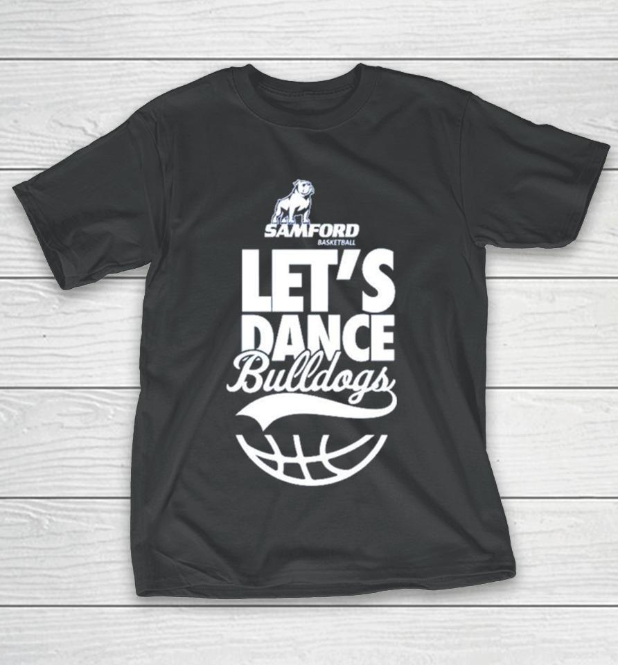 Samford Bulldogs Basketball Let’s Dance Bulldogs T-Shirt