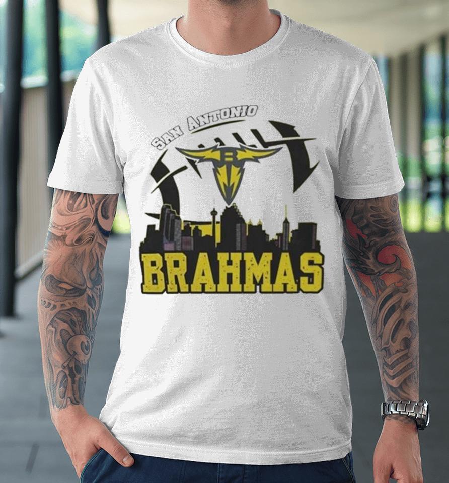 San Antonio Brahmas City Logo 2024 Premium T-Shirt