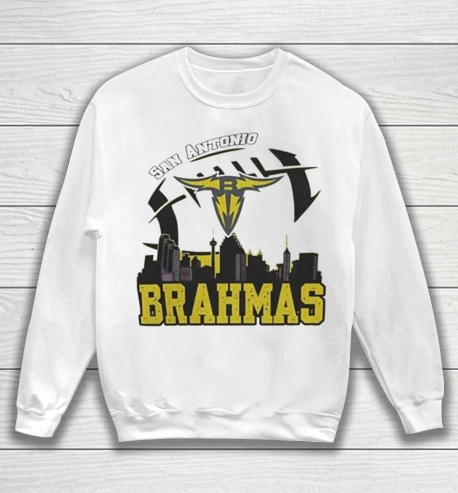 San Antonio Brahmas City Logo 2024 Sweatshirt