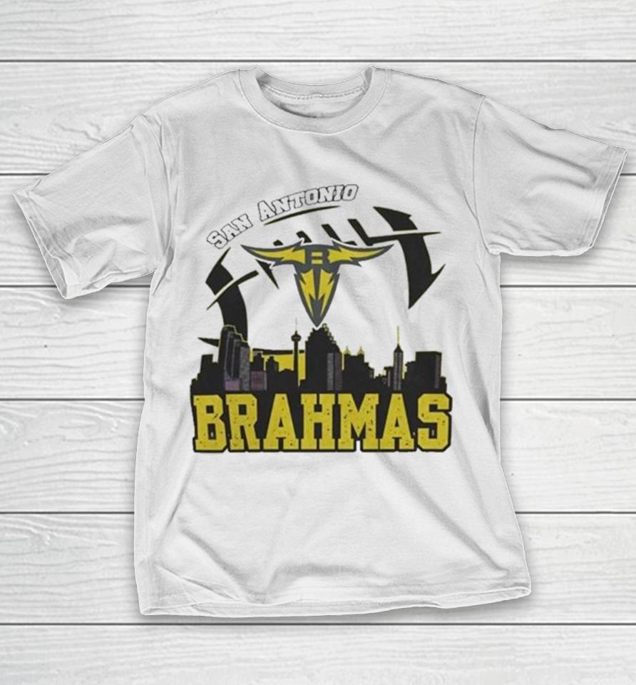 San Antonio Brahmas City Logo 2024 T-Shirt