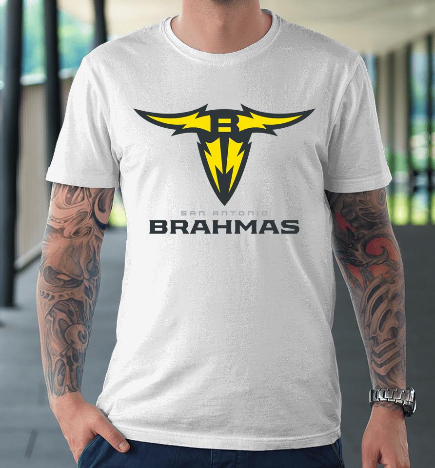 San Antonio Brahmas Logo Premium T-Shirt