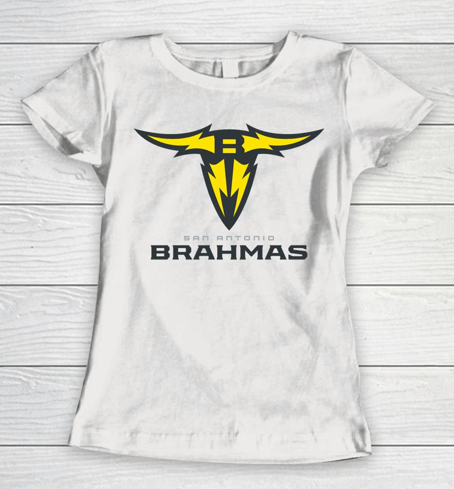 San Antonio Brahmas Logo Women T-Shirt