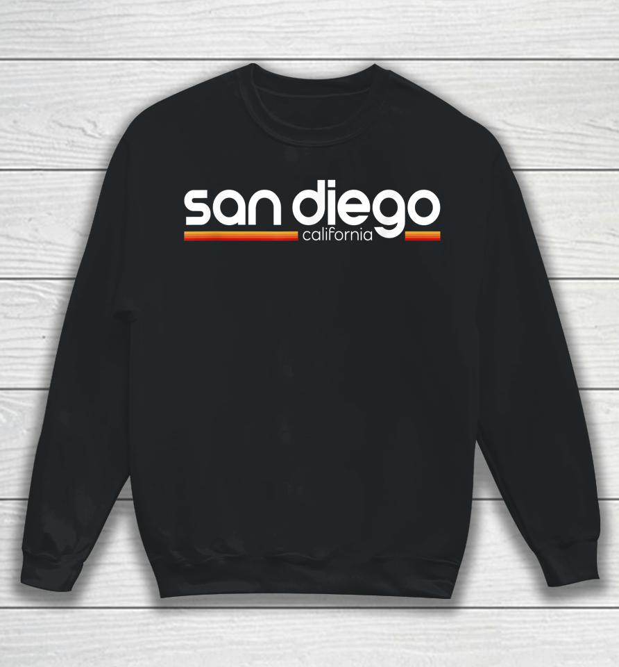 San Diego California Souvenir Vintage California San Diego Sweatshirt