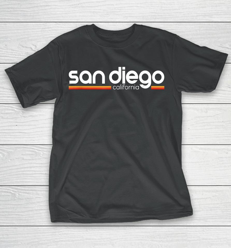 San Diego California Souvenir Vintage California San Diego T-Shirt