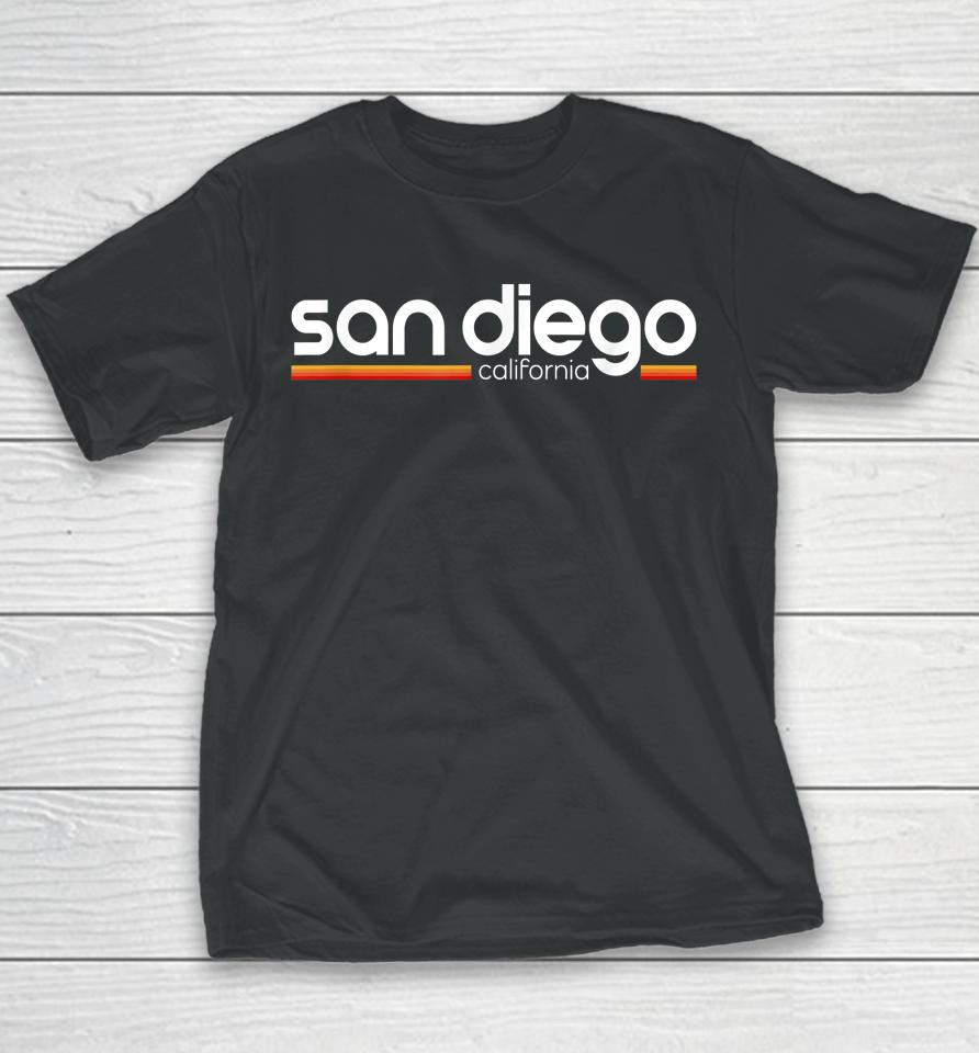 San Diego California Souvenir Vintage California San Diego Youth T-Shirt