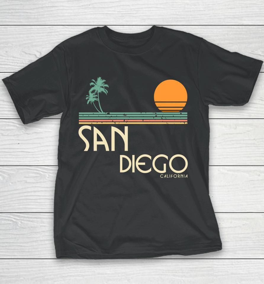 San Diego California Vintage Youth T-Shirt