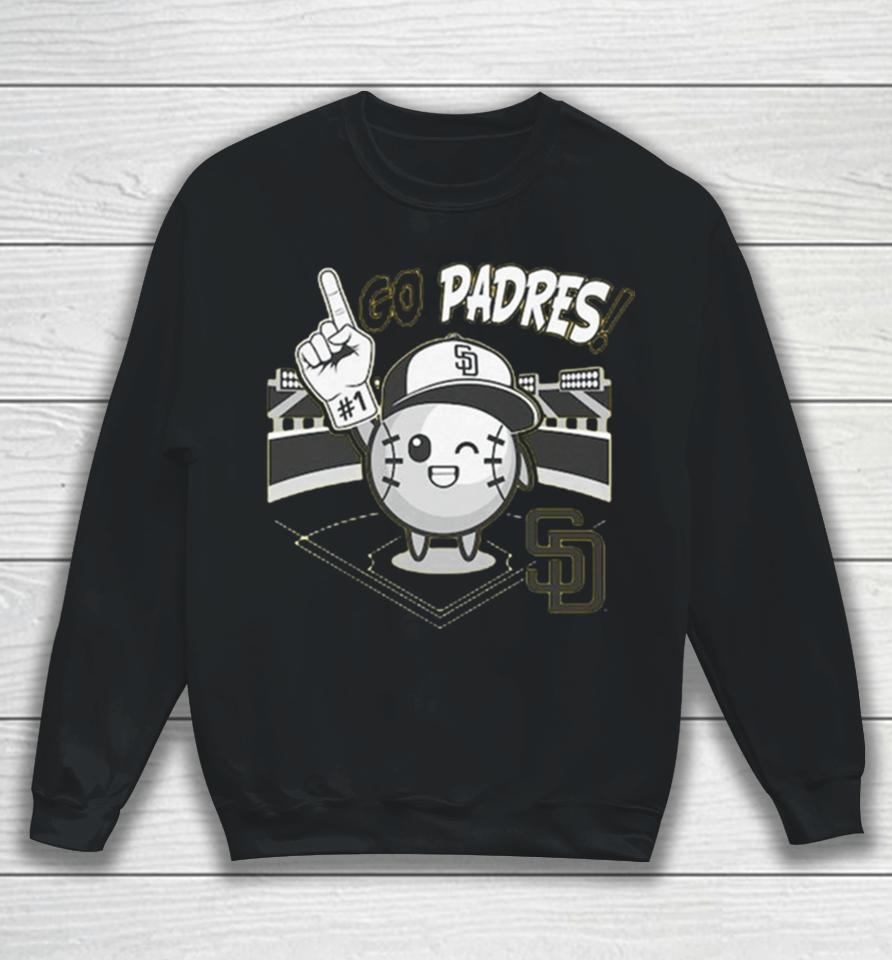 San Diego Go Padres Ball Boy Sweatshirt