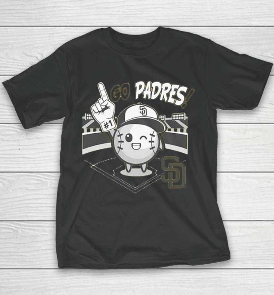 San Diego Go Padres Ball Boy Youth T-Shirt