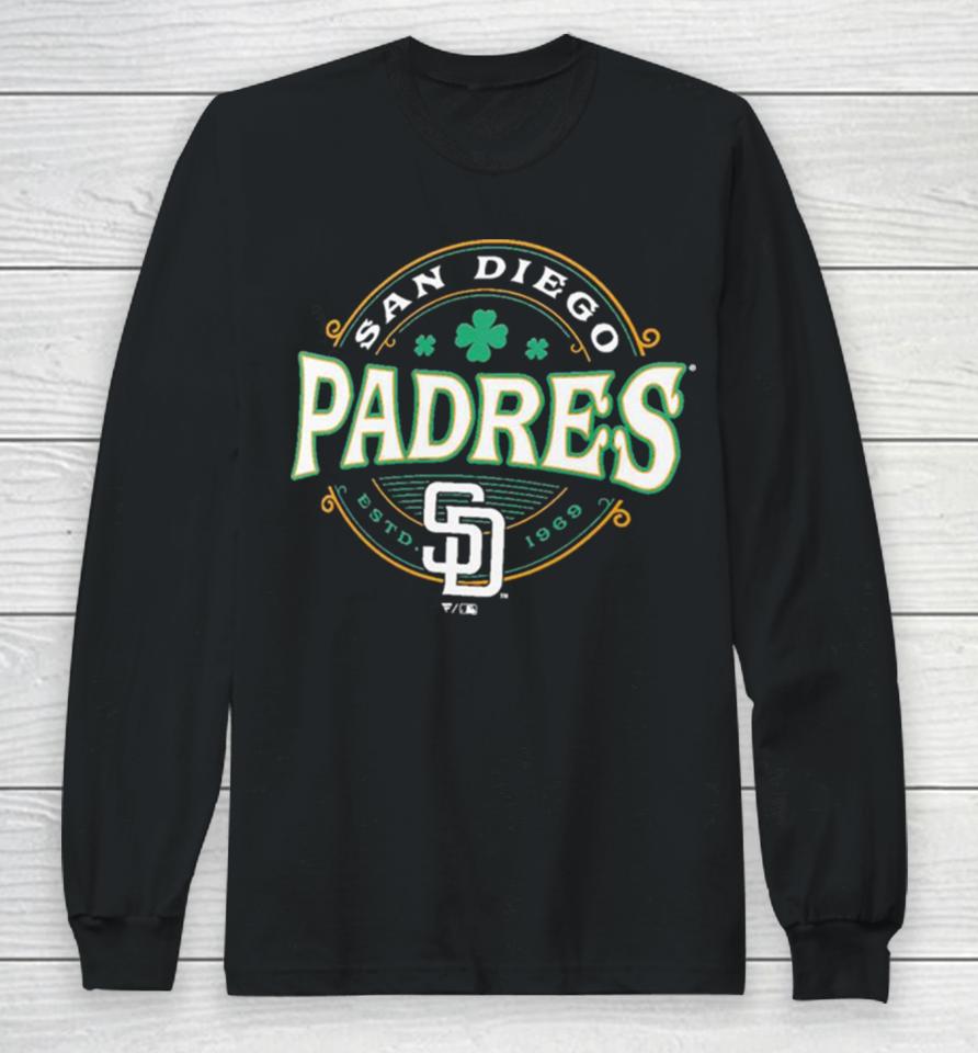 San Diego Padres St. Patrick’s Day Lucky 2024 Long Sleeve T-Shirt