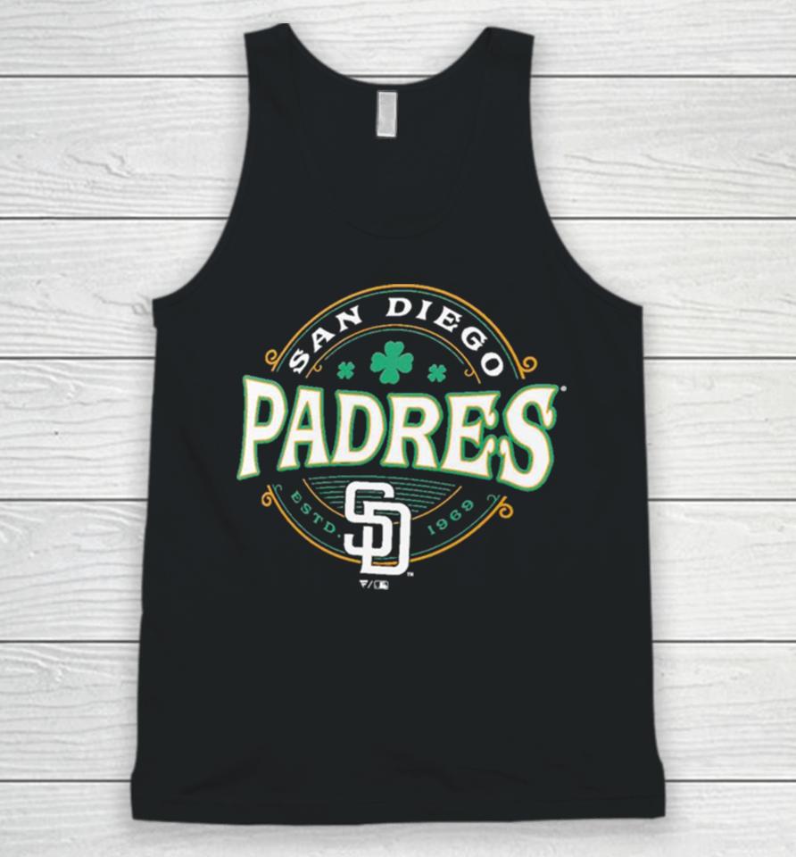 San Diego Padres St. Patrick’s Day Lucky 2024 Unisex Tank Top