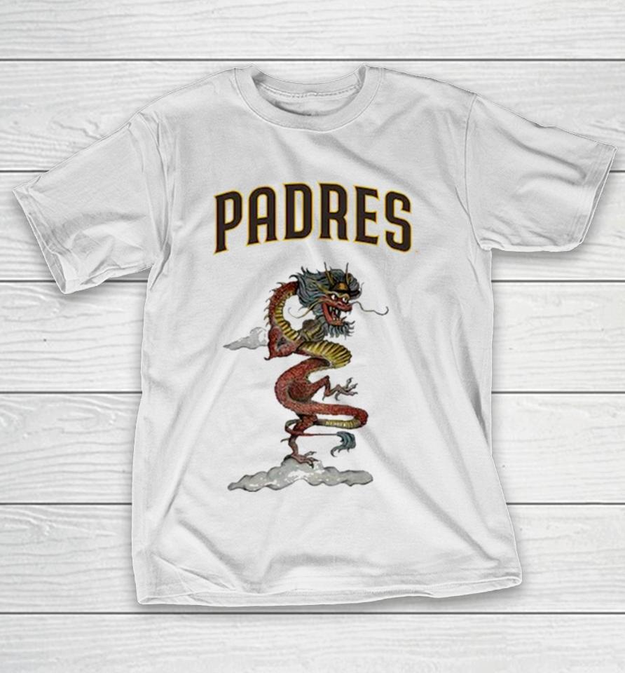 San Diego Padres Tiny Turnip Infant 2024 Year Of The Dragon T-Shirt