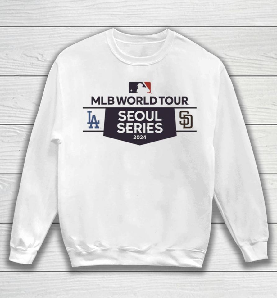 San Diego Padres Vs. Los Angeles Dodgers 2024 Mlb World Tour Seoul Series Matchup Sweatshirt
