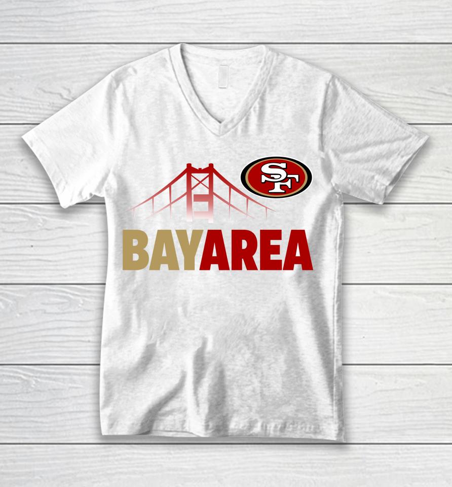 San Francisco 49Ers Bayarea Unisex V-Neck T-Shirt