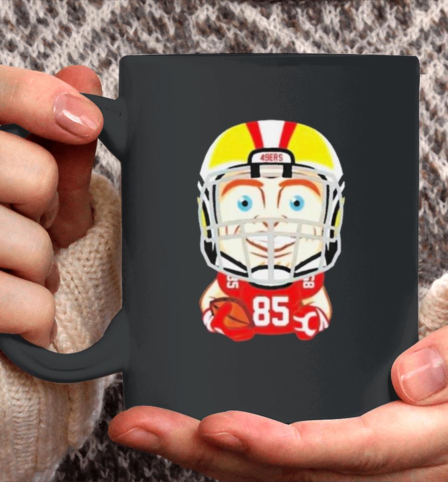 San Francisco 49Ers Football George Kittle No 85 Chibi Coffee Mug