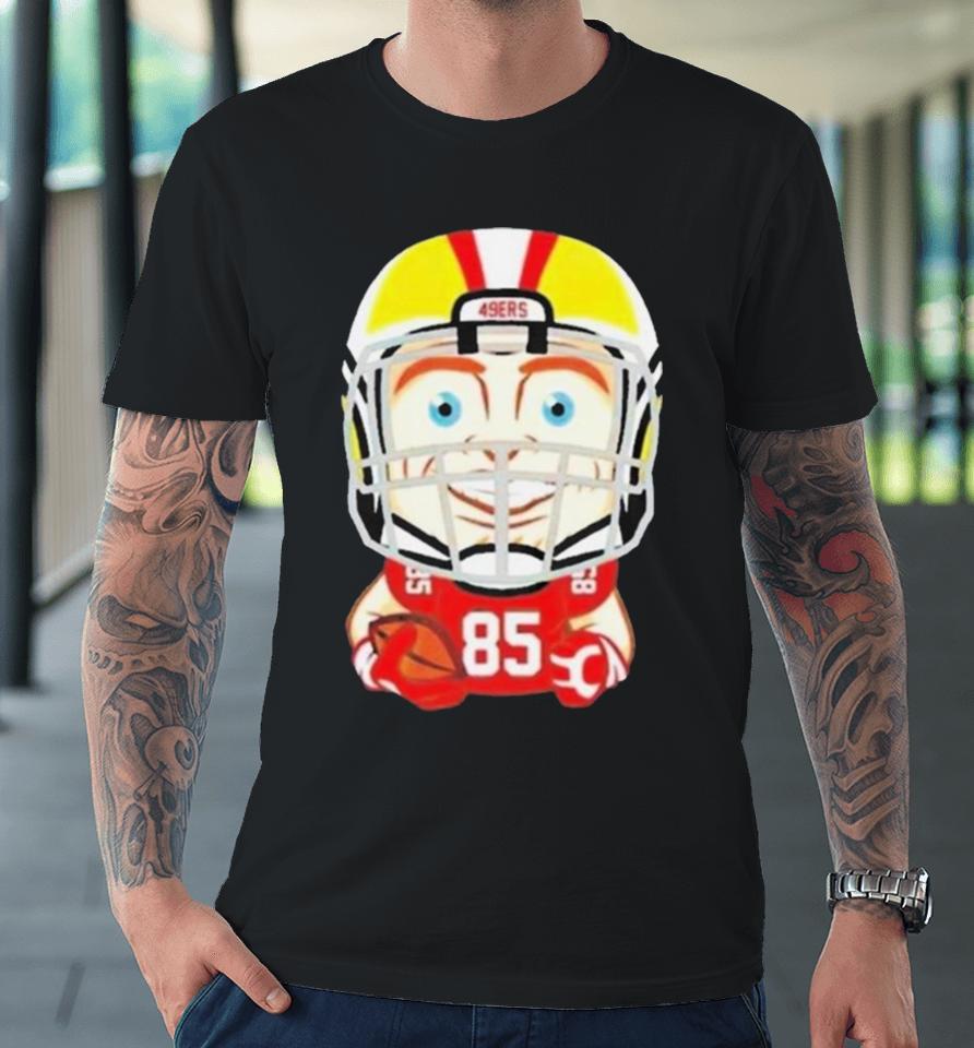 San Francisco 49Ers Football George Kittle No 85 Chibi Premium T-Shirt